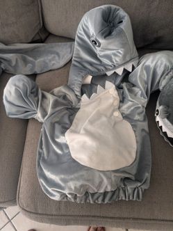 2 Baby shark Halloween costume for toddler and infant