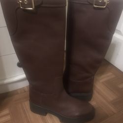 Coach Boots Sz 8 1/2 New 