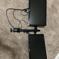 ASUS monitors and stand