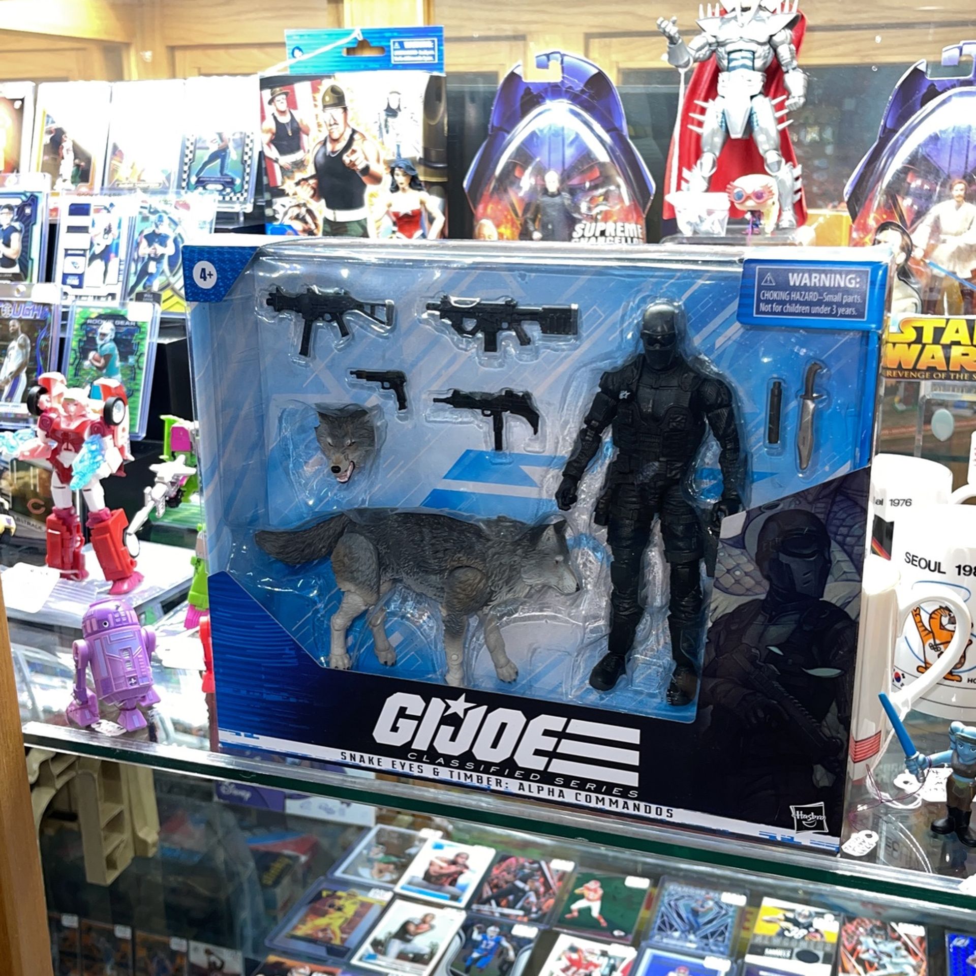 SNAKE EYES & TIMBER! G.I. Joe Classified Alpha Commandos MIB! 6” Action Figure GI Joe Cobra GIJoe