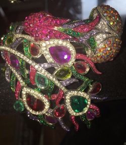 peacock handcuffs bracelet designs new