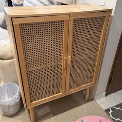 Rattan Cabinet $40