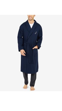 Nautica Men's Shawn-Collar Robe L/XL
