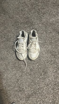 Nike Air Huarache All White Sneakers