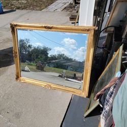 Antique Mirror 46"x37"