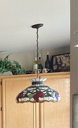 Tiffany inspired chandelier