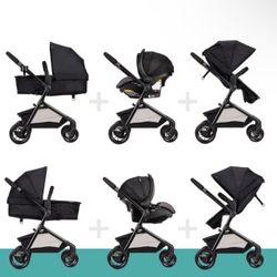 Used Evenflo Stroller And Car Seat 