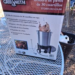 Turkey Después Fryer New Never Used 