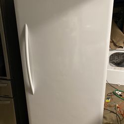 Frigidaire Upright Freezer.  White Color 