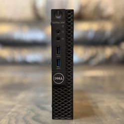 Micro DELL Optiplex 3050 MFF Core i5 7th Gen. 12GB RAM 500GB SSD Windows 11 dual display desktop computer