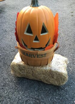 Light up pumpkin