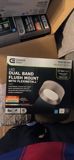 Led Dual Band Flush Mount With Flexinstall