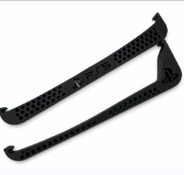 3D-printed horizontal stands designed for the PlayStation 5 console