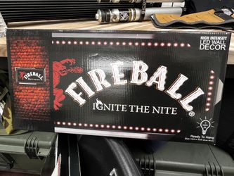Fireball Neon Sign