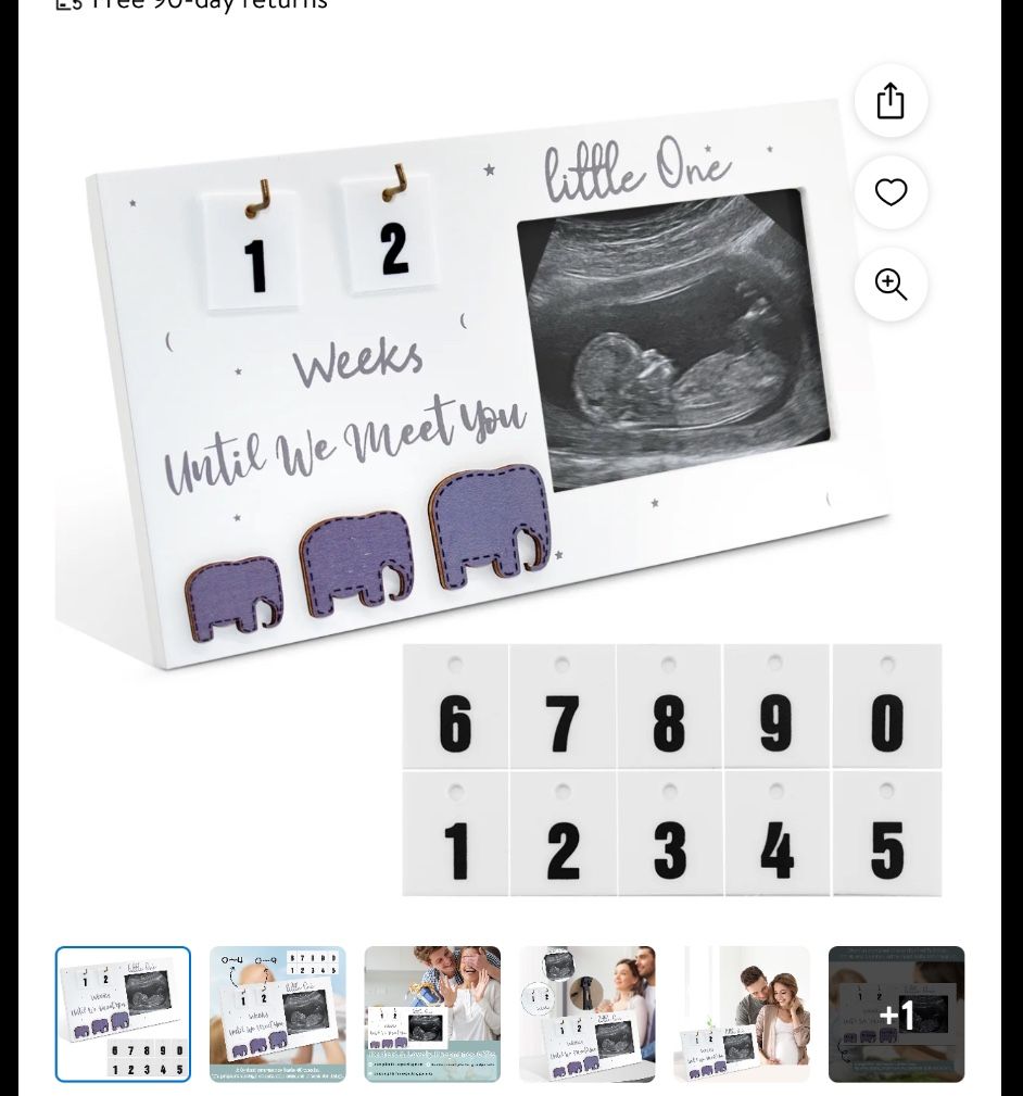 Pregnancy Ultrasound picture Frame