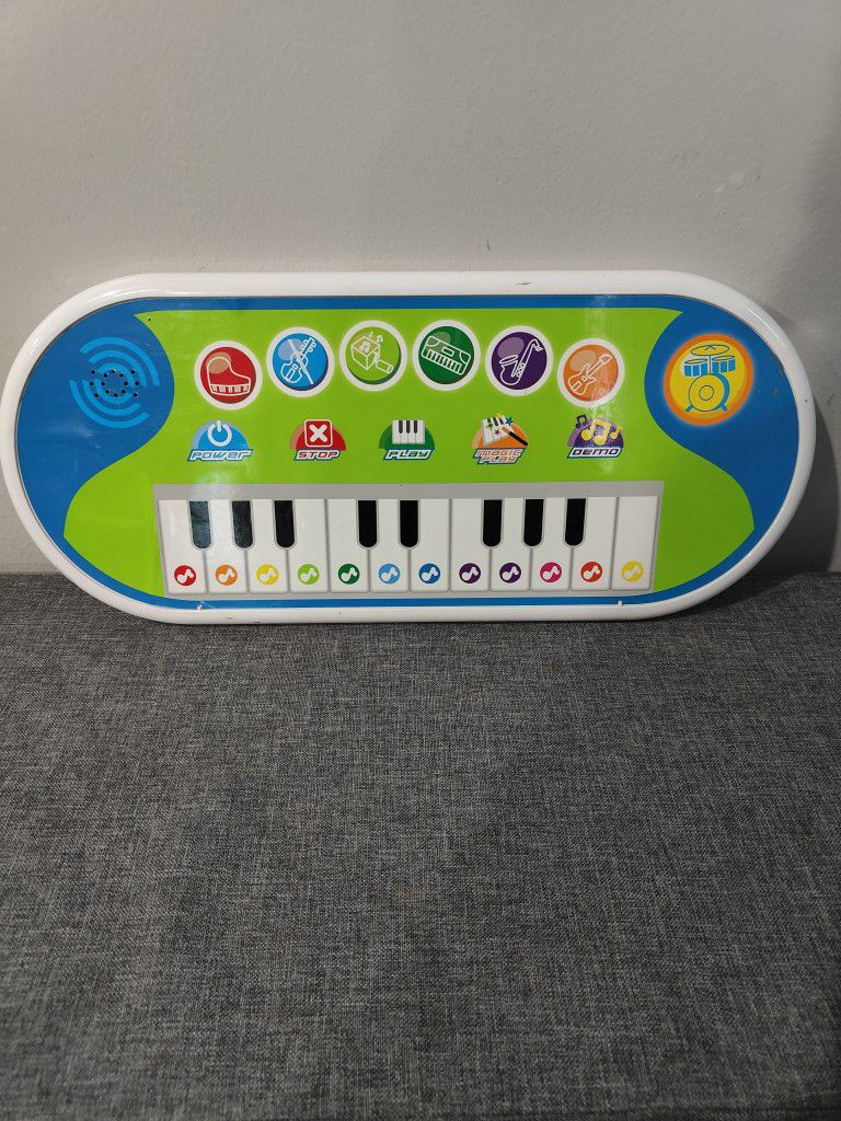Toy Piano, Zebra Walker, Baby Walker, Or Toddler Step Stool 