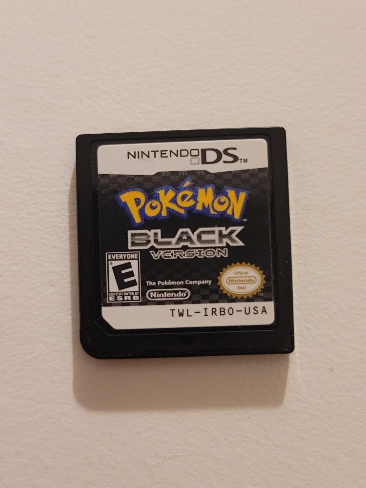 Pokémon Black 3DS Game