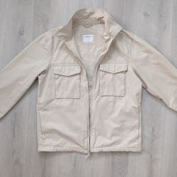 Old Navy Twill Utility Zip Up Jacket