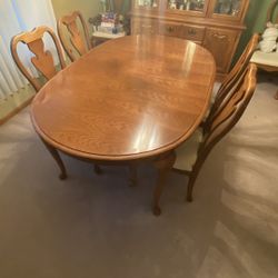 Dining Table With China Cabinet