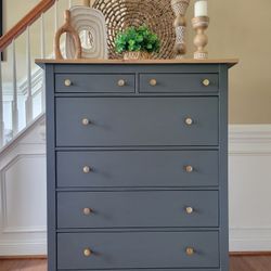 Upgraded Ikea Hemnes Dresser Chest Of Drawers 