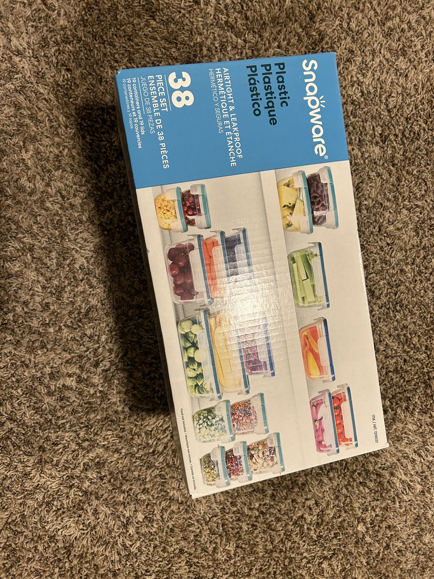 Snapware Plastic 38 Piece Set