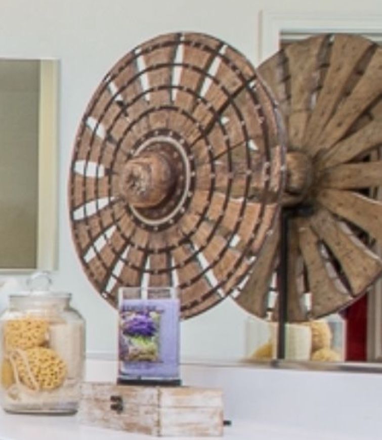 Wheel Wooden decor