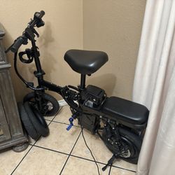 30mph Foldable Electric Bike 30-40 Mile Range Added Some Mods Pick Up Only.