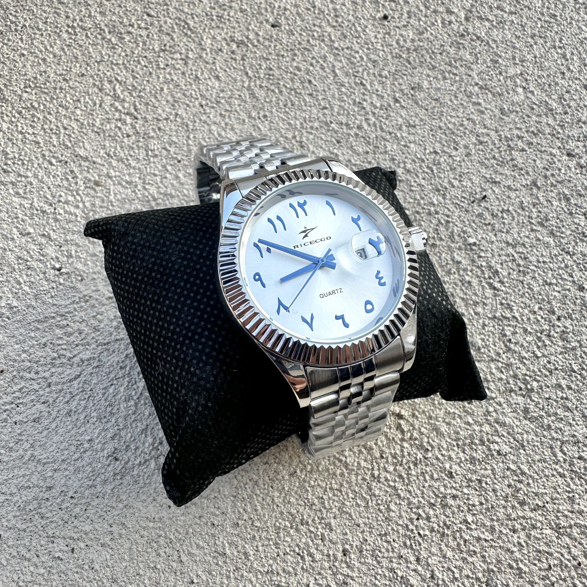 Seiko Style Arabic Face Watch