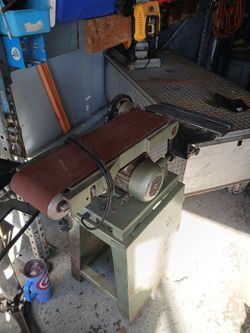 Belt sander 6"