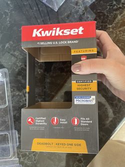 Deadbolt Front Door Lock With 3 Keys