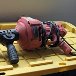Bauer 23 Ft. Auto-feed Handheld Electric Drain Cleaner Plumbing Snake Unclogger