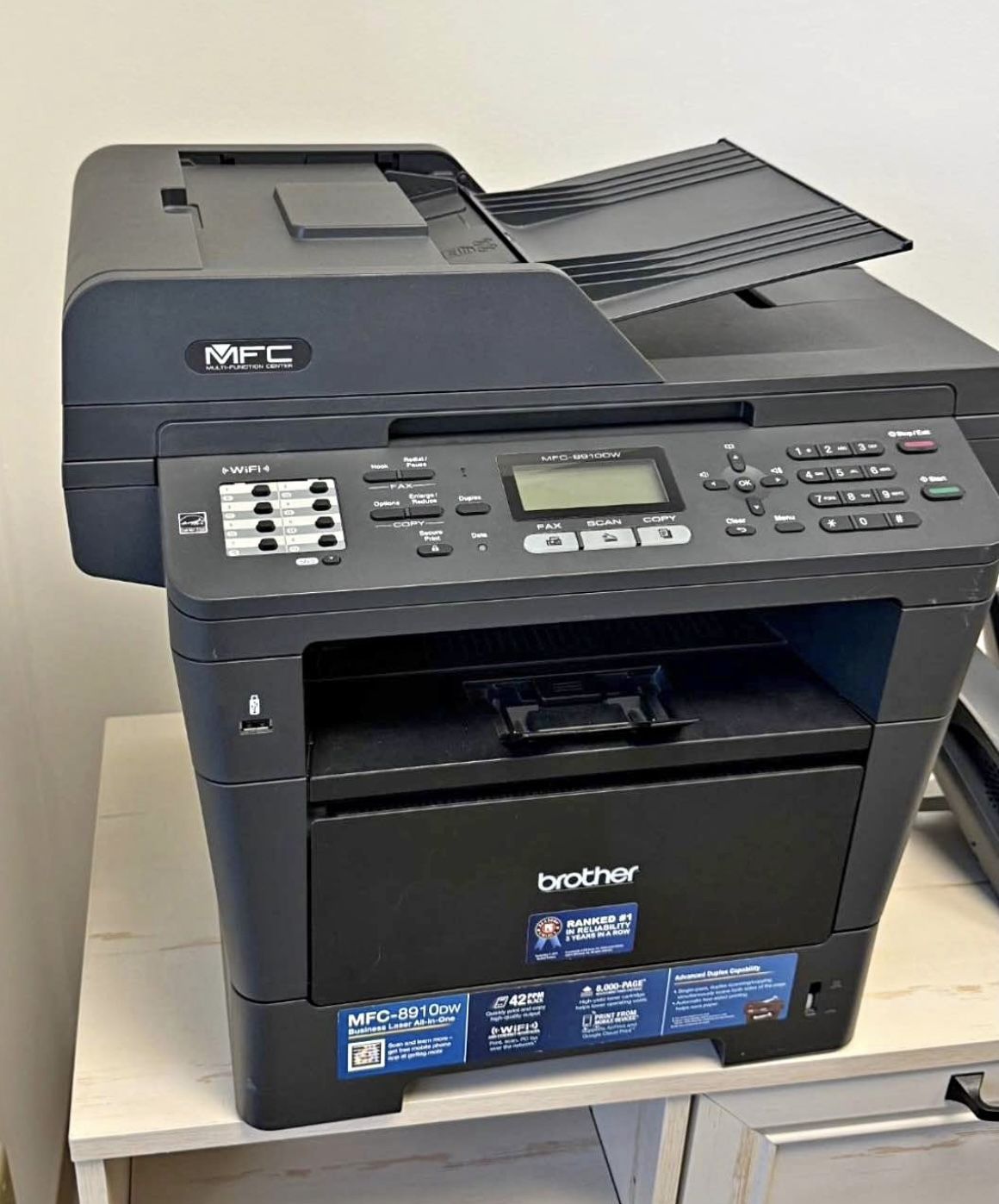 Brother printer with cord