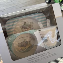 Precious Moments Baby Plate Set Christmas Gift