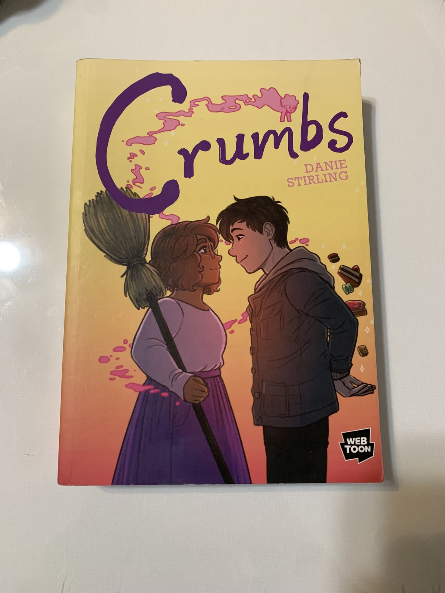 Danie Stirling’s Graphic Novel, WEBTOON Book: “Crumbs”