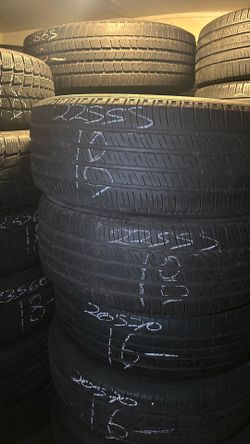 Set of 225/55/18 Michelin