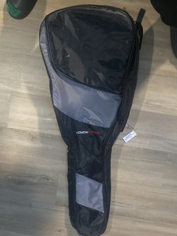 Acoustic Guitar case and picks