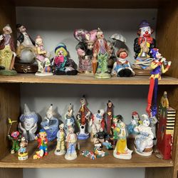 Clowns Everywhere - Figurines, Magnets, Statues, etc. - Plese Read Description