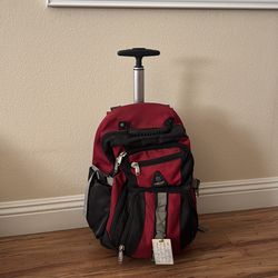 Backpack with wheels