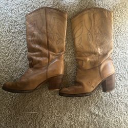 Genuine Leather Woman’s Cowboy Boots 