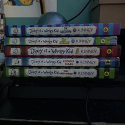 Small Collection Of Diary Of A Wimpy Kid Books