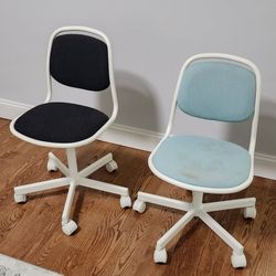 IKEA kids Desk Chairs 30$ Each