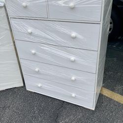 White Duplex Dresser New $300