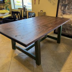Large Rustic Farmhouse Dining Table
