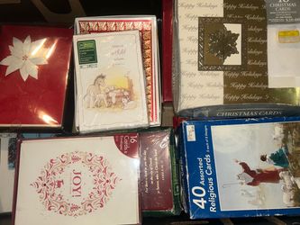 Assorted Christmas and Holiday Card Sets
