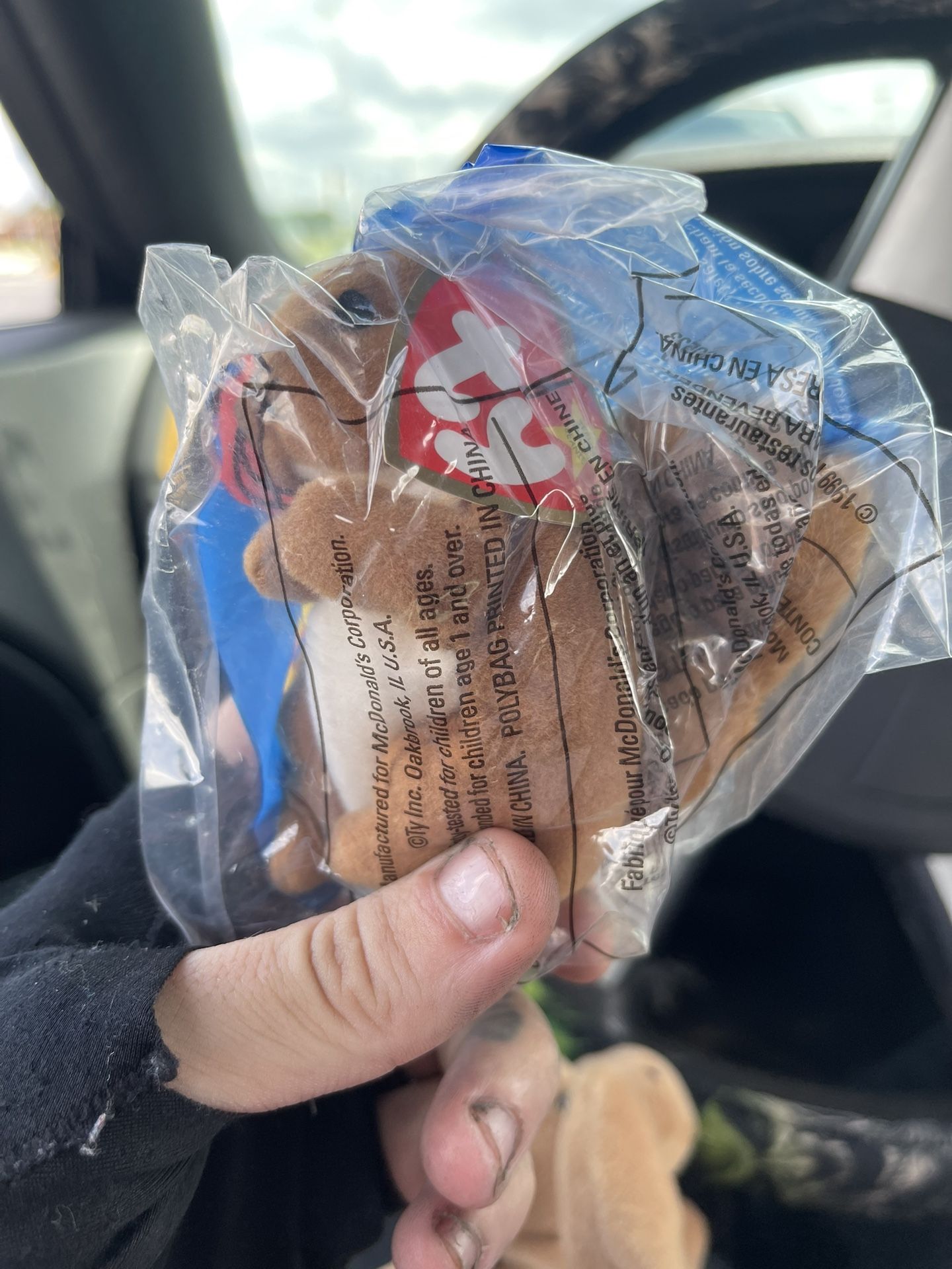 Mcdonalds 1993 Ty Teenie Beanie Baby