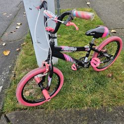 Kids Bike Kent Sparkles 18'S, Hand And Foot Brakes, 3-9 Years, Very Good Condition 