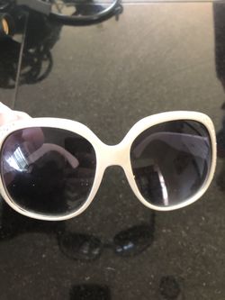 White girl sunglasses glittery on sides