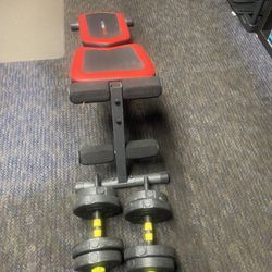 Bench With Weight