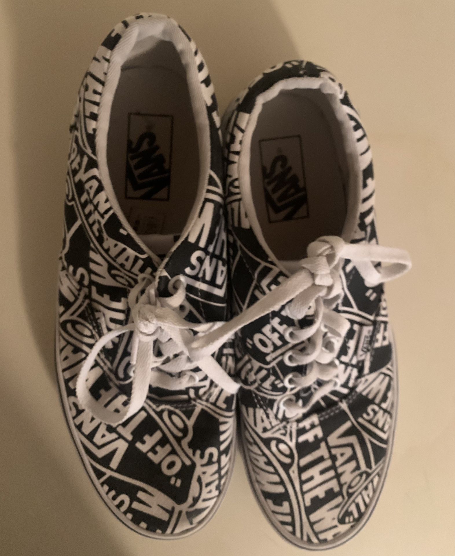 Size 8 Off The Wall Vans