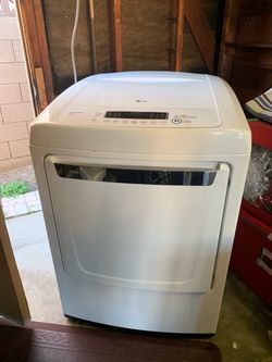 LG Front-Load Gas Dryer White